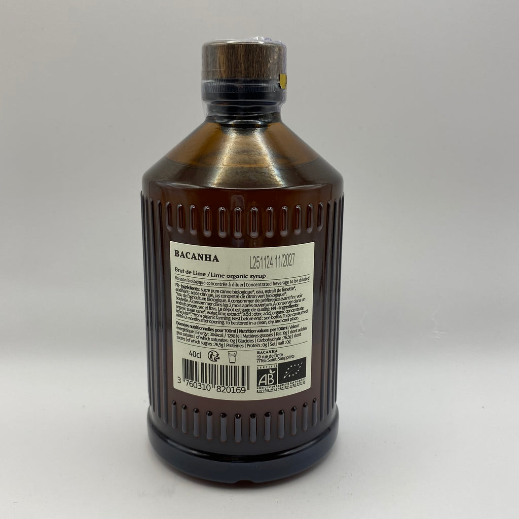 Bacanha Sirop, Lime