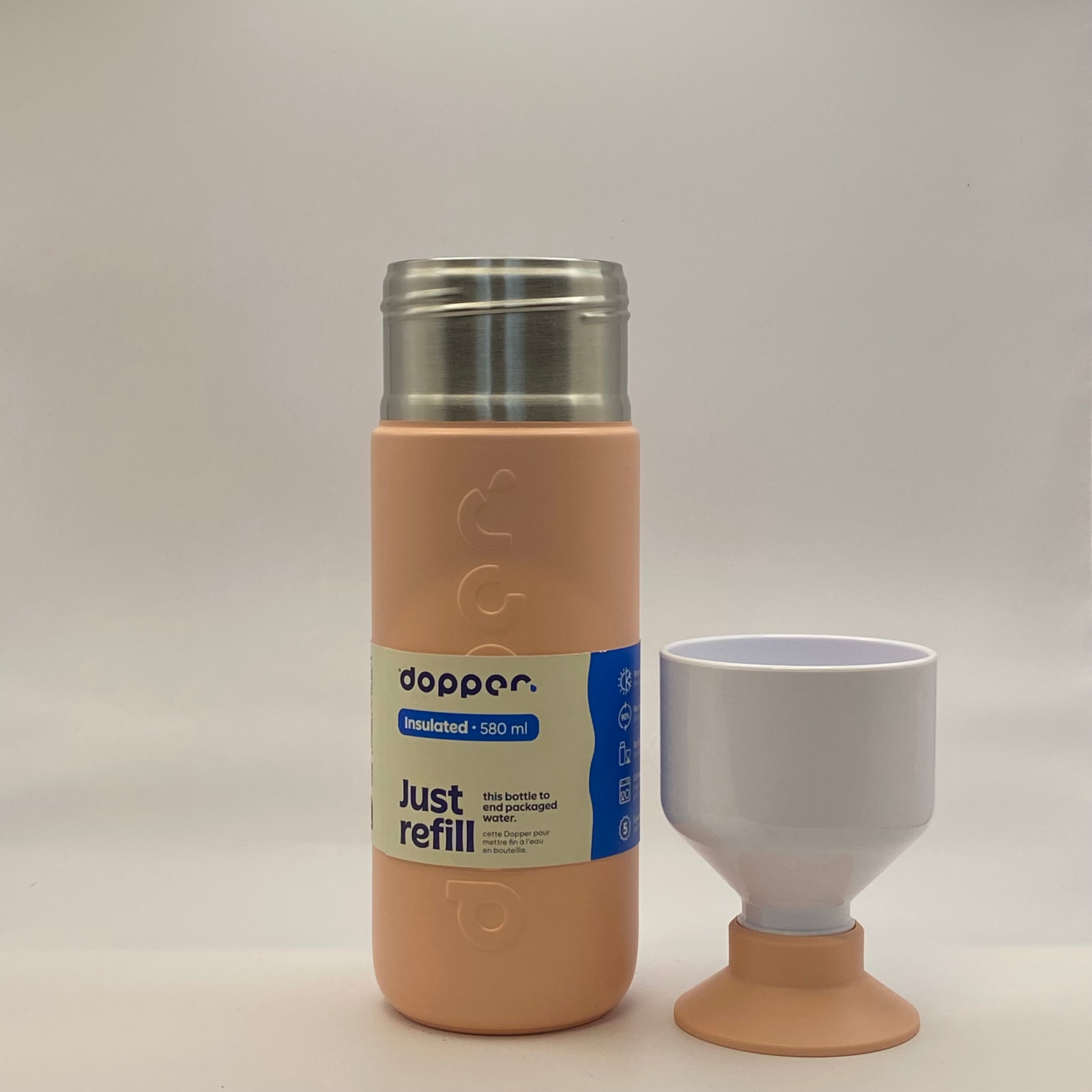 Dopper Insulated, 580 ml, Pebble Peach