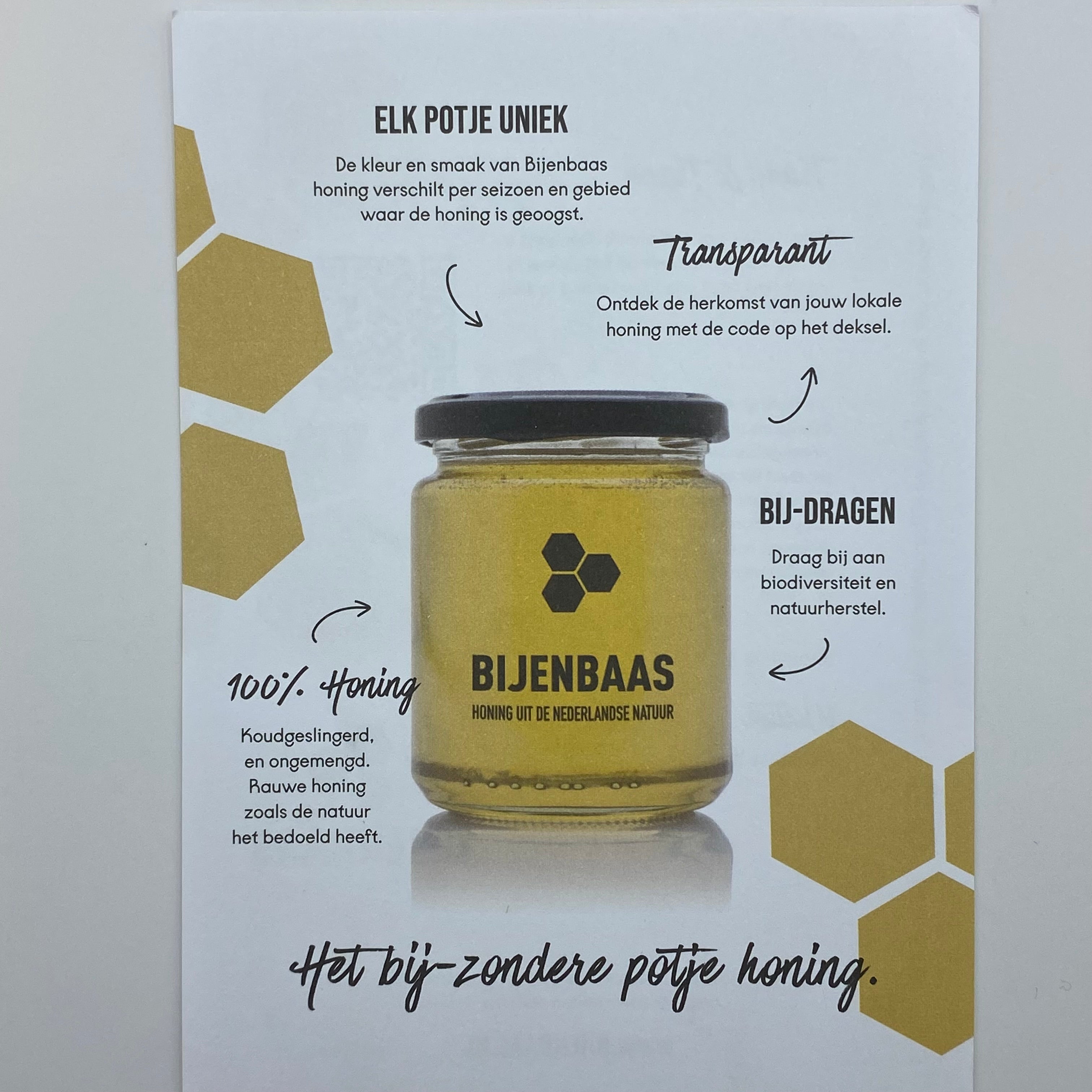 Bijenbaas, Bloemenhoning, 350 gram