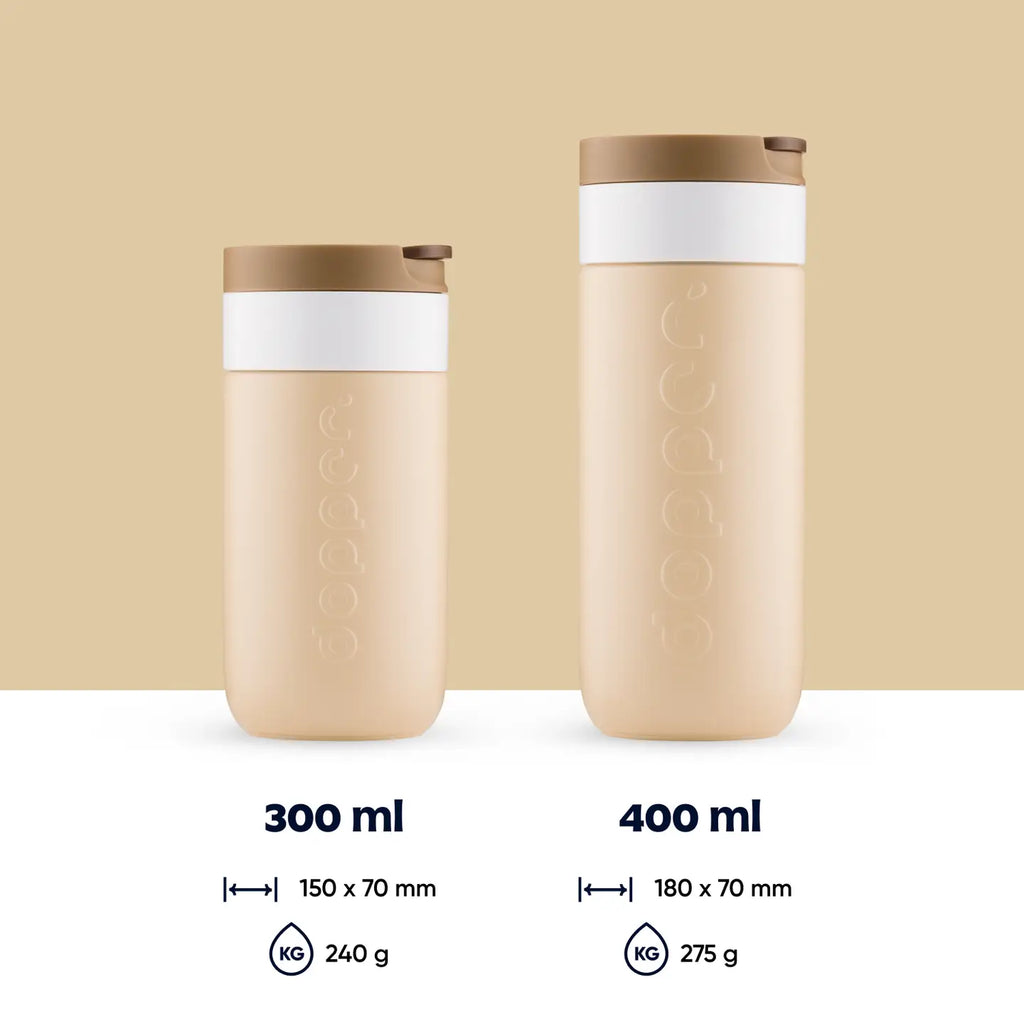 DOPPER - Travel Mug 300ml Earthy Brown