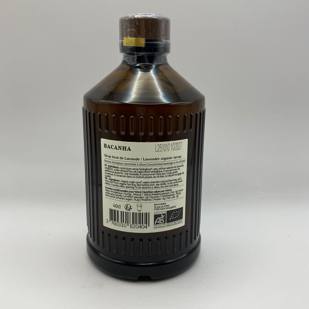 Bacanha Sirop, Lavande