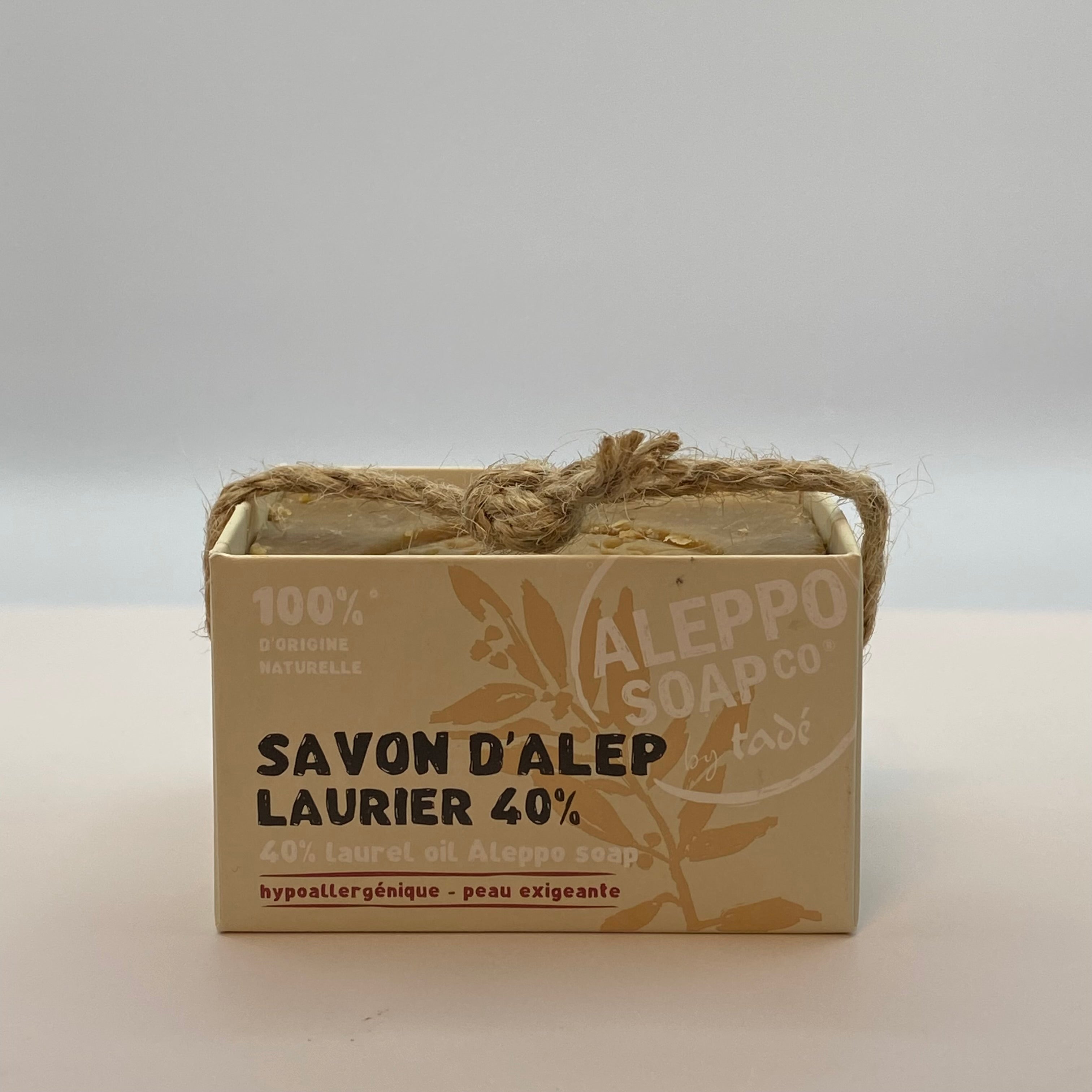 Aleppo Soap, 40% Laurierbesolie