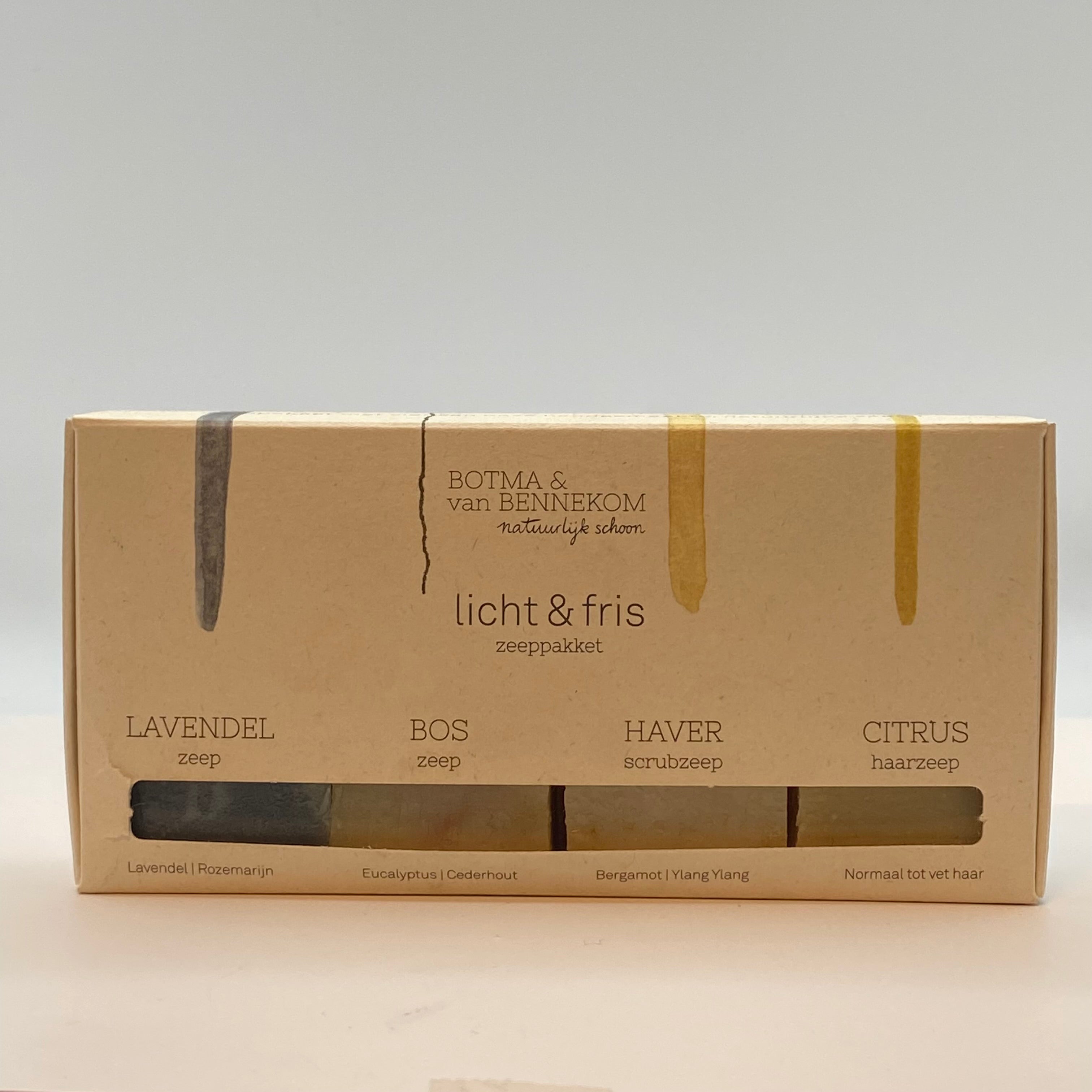 Botma & van Bennekom, Zeeppakket  Licht en Fris