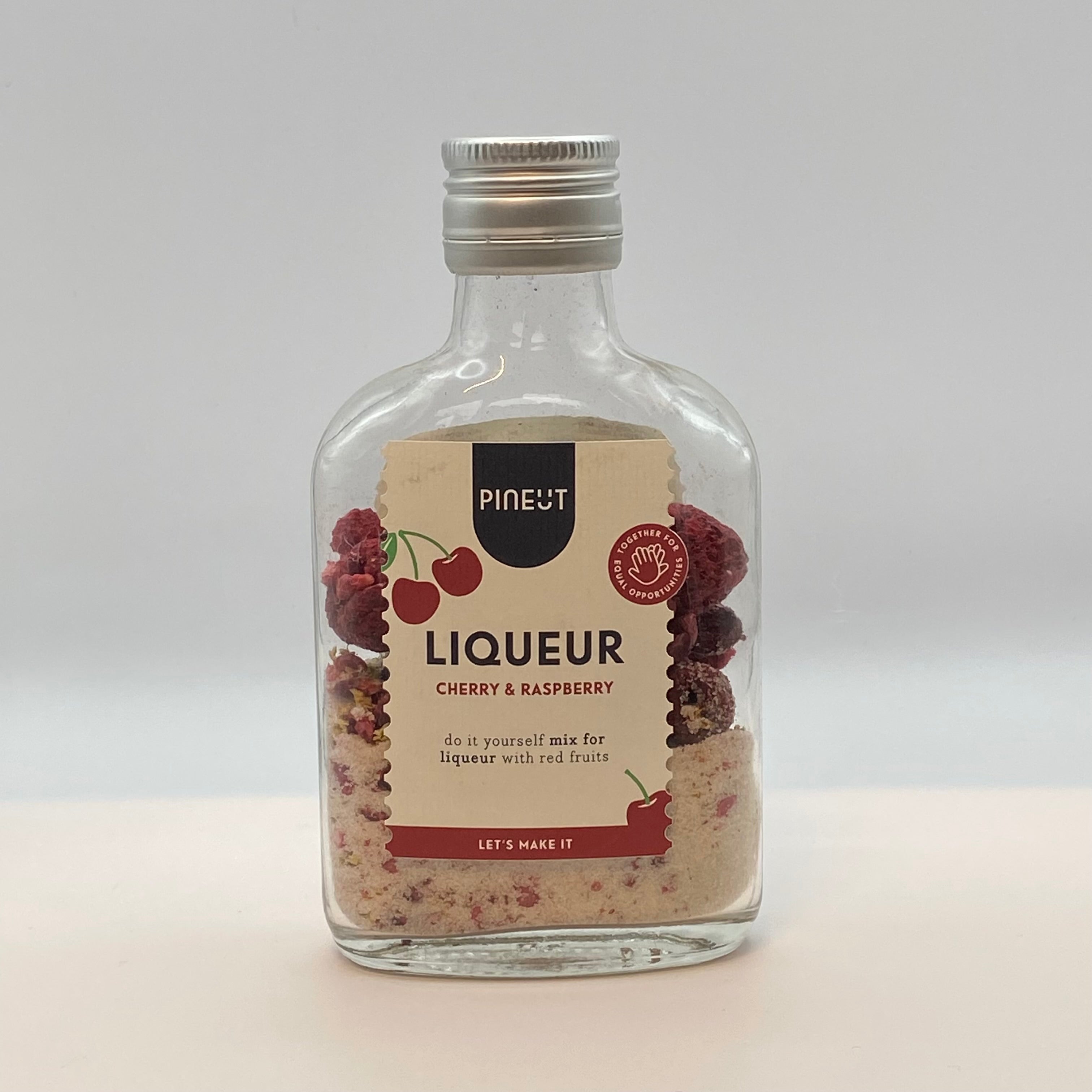 Pineut, Liqueur, Kersen en Frambozen