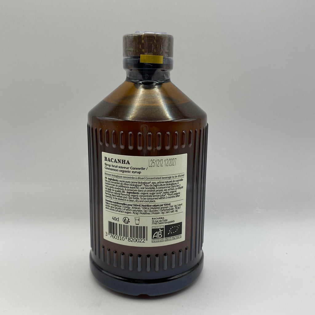 Bacanha Sirop, Cannelle