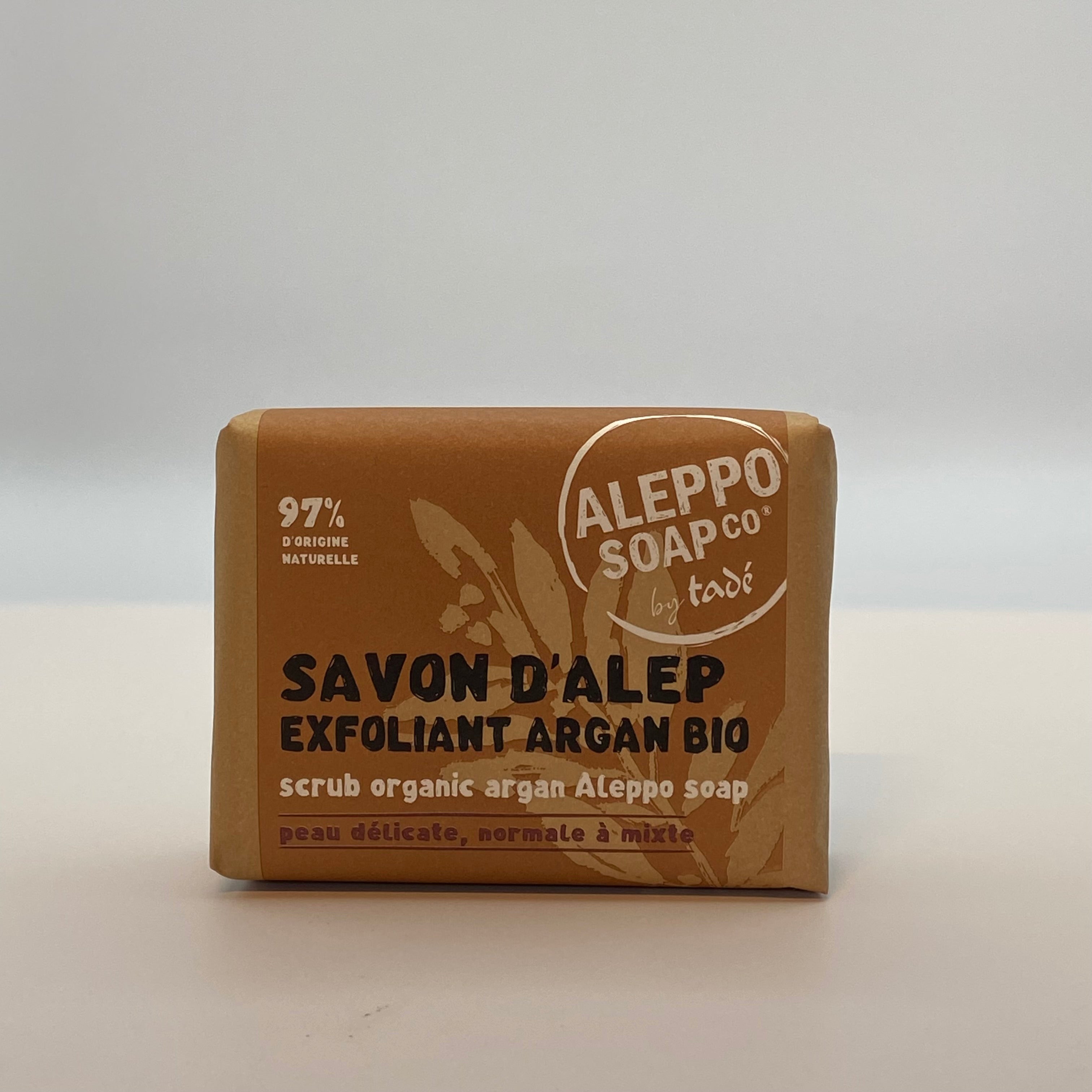 Aleppo Soap, Scrub Organic Argan