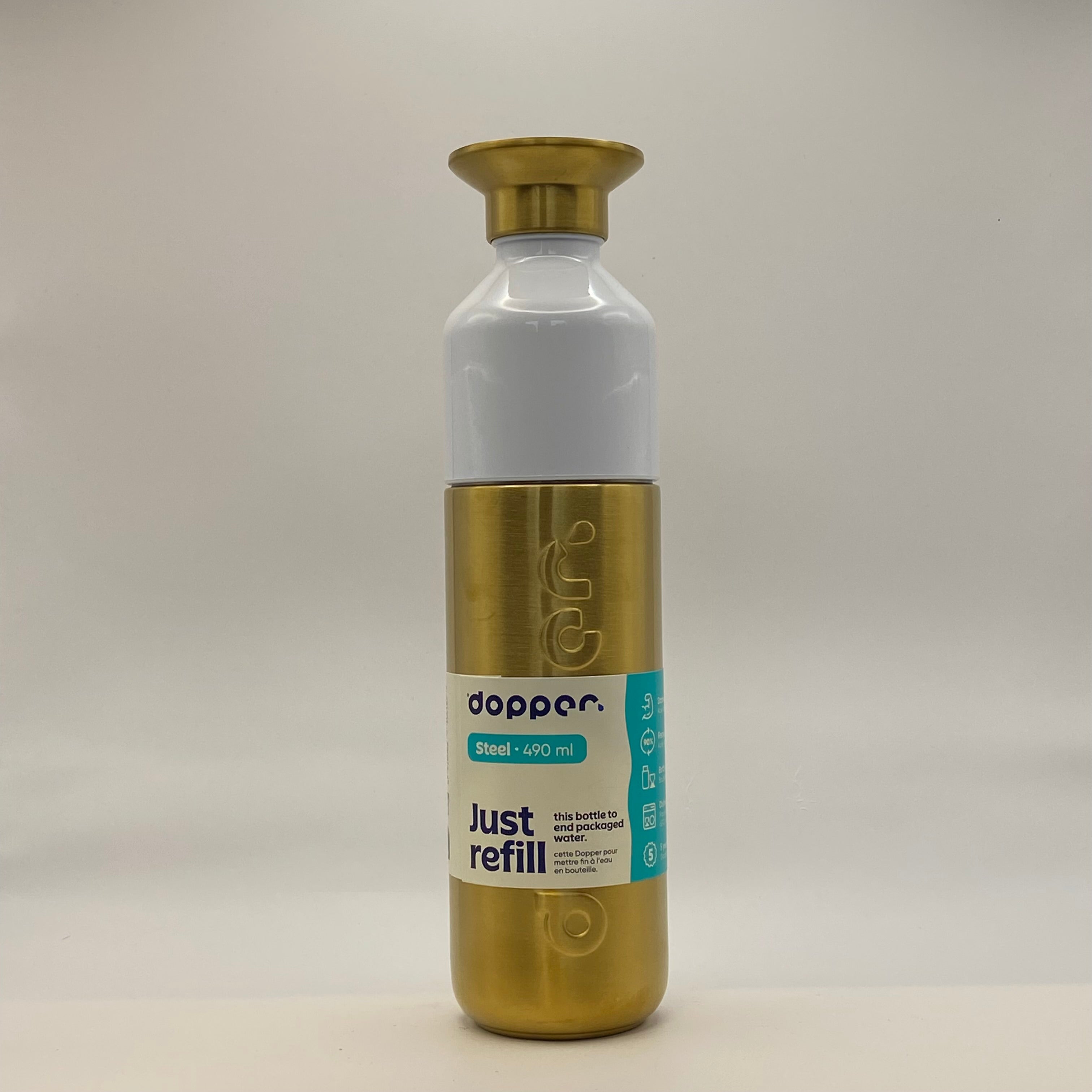 Dopper Steel, 490 ml, Gold