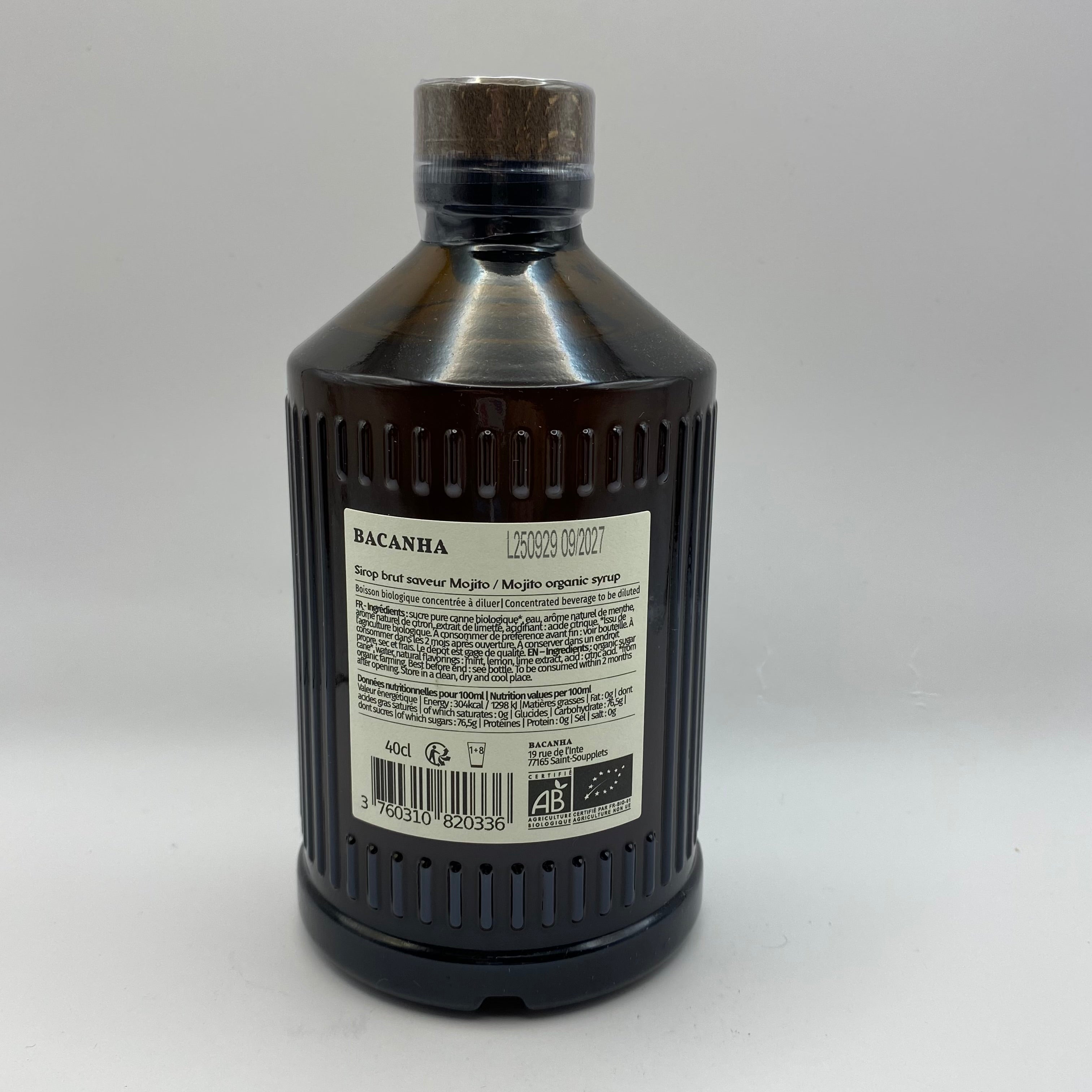 Bacanha Sirop, Mojito