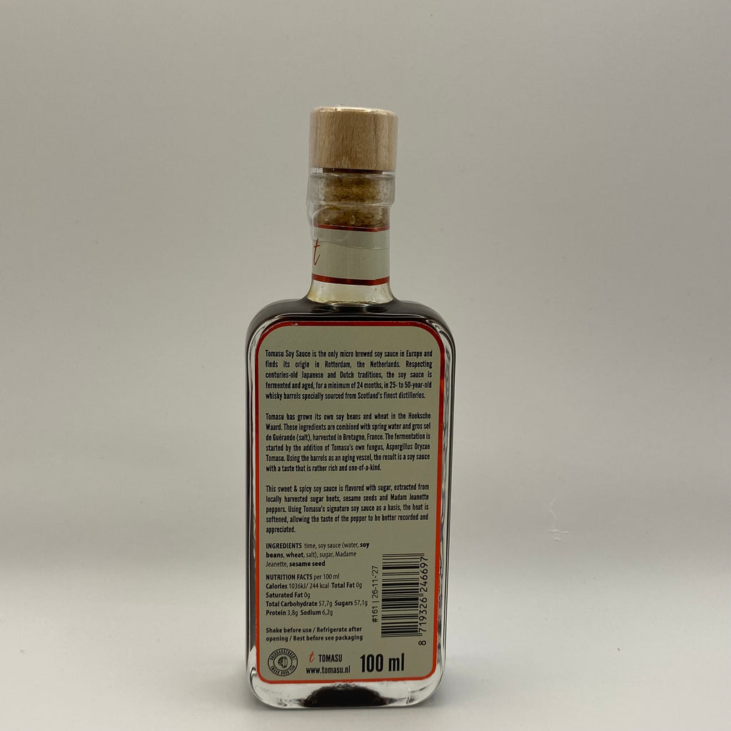 Tomasu, Sweet Spicy Soy Sauce, 100 ml