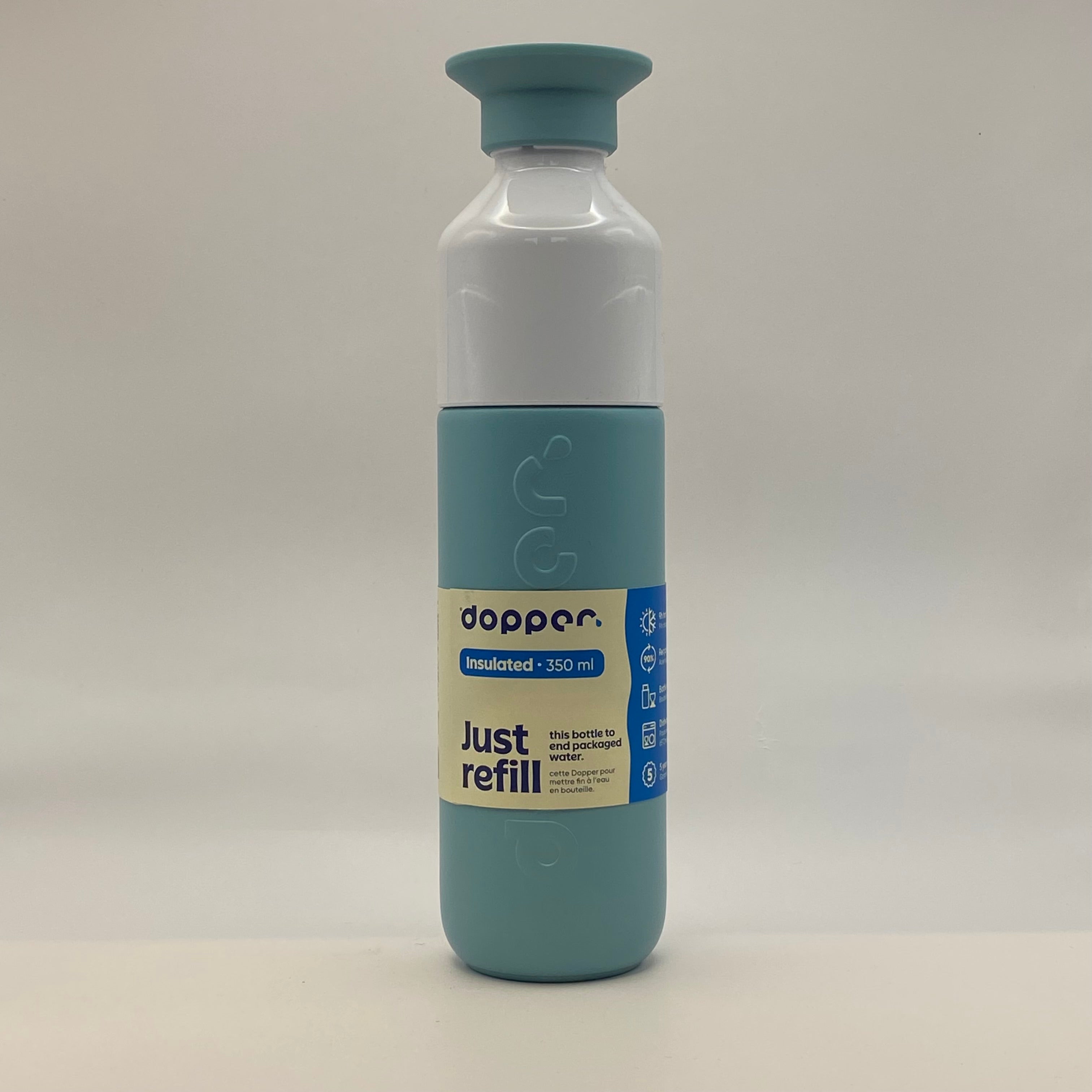 Dopper Insulated, 350 ml, Bottlenose Blue