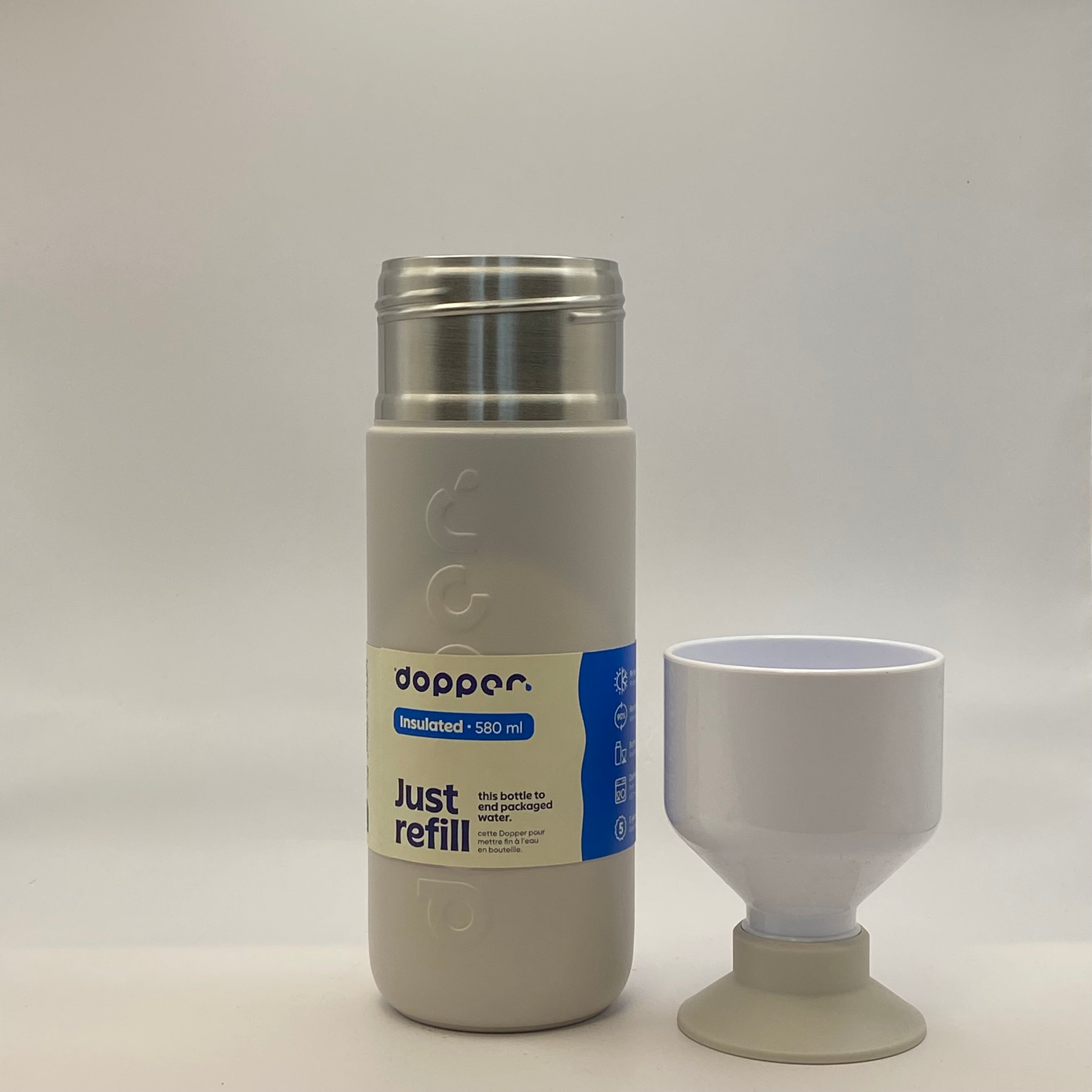 Dopper Insulated, 580 ml, Gentle Grey