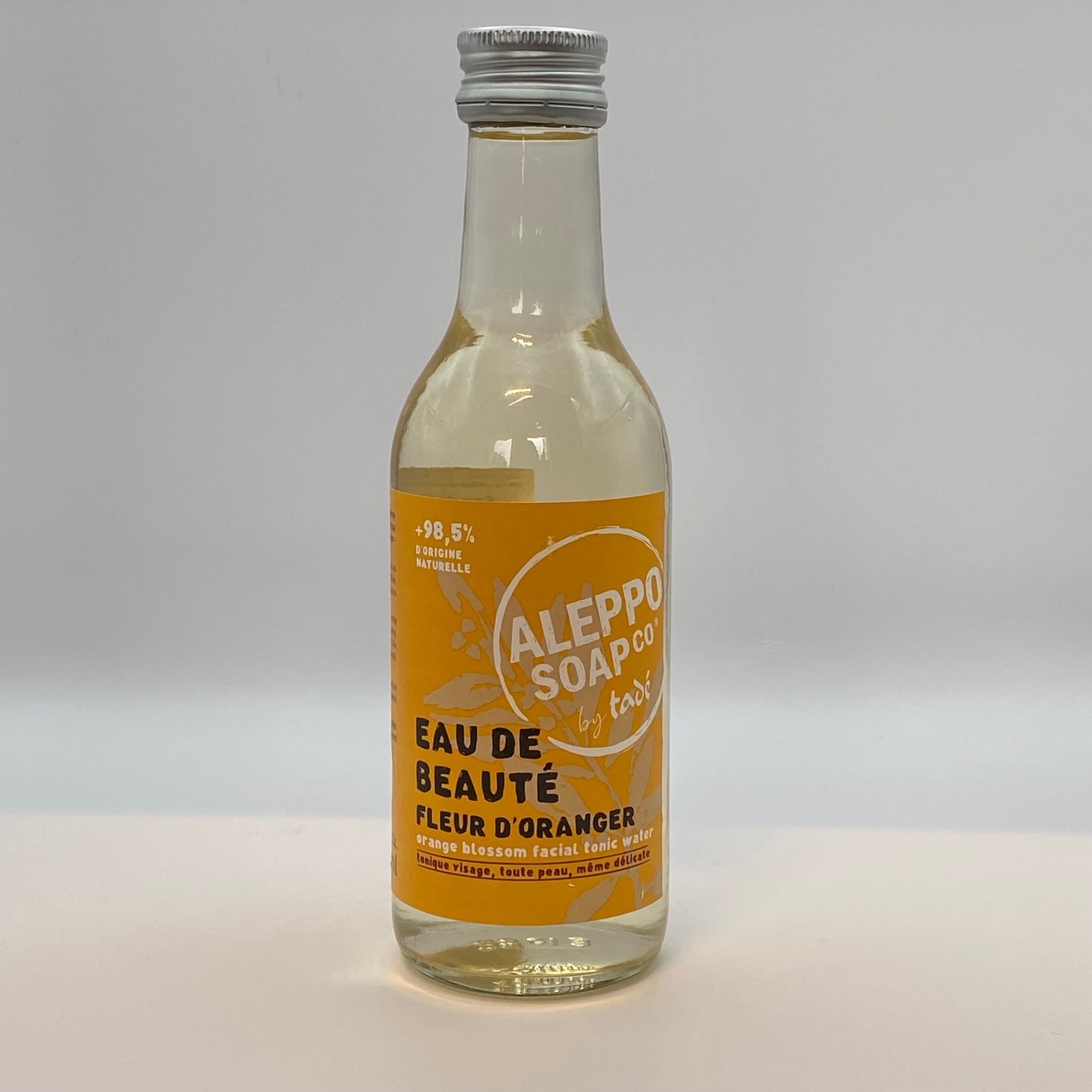 Aleppo Soap, Facial Tonic Water, Fleur d’Oranger