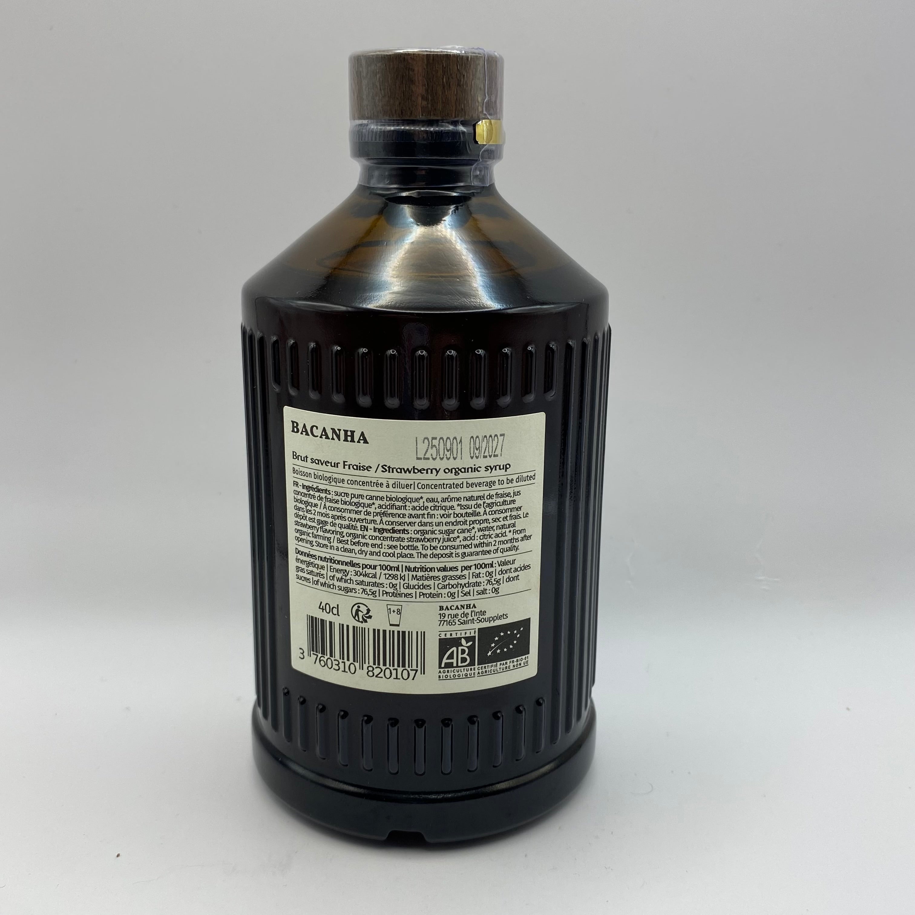 Bacanha Sirop, Fraise