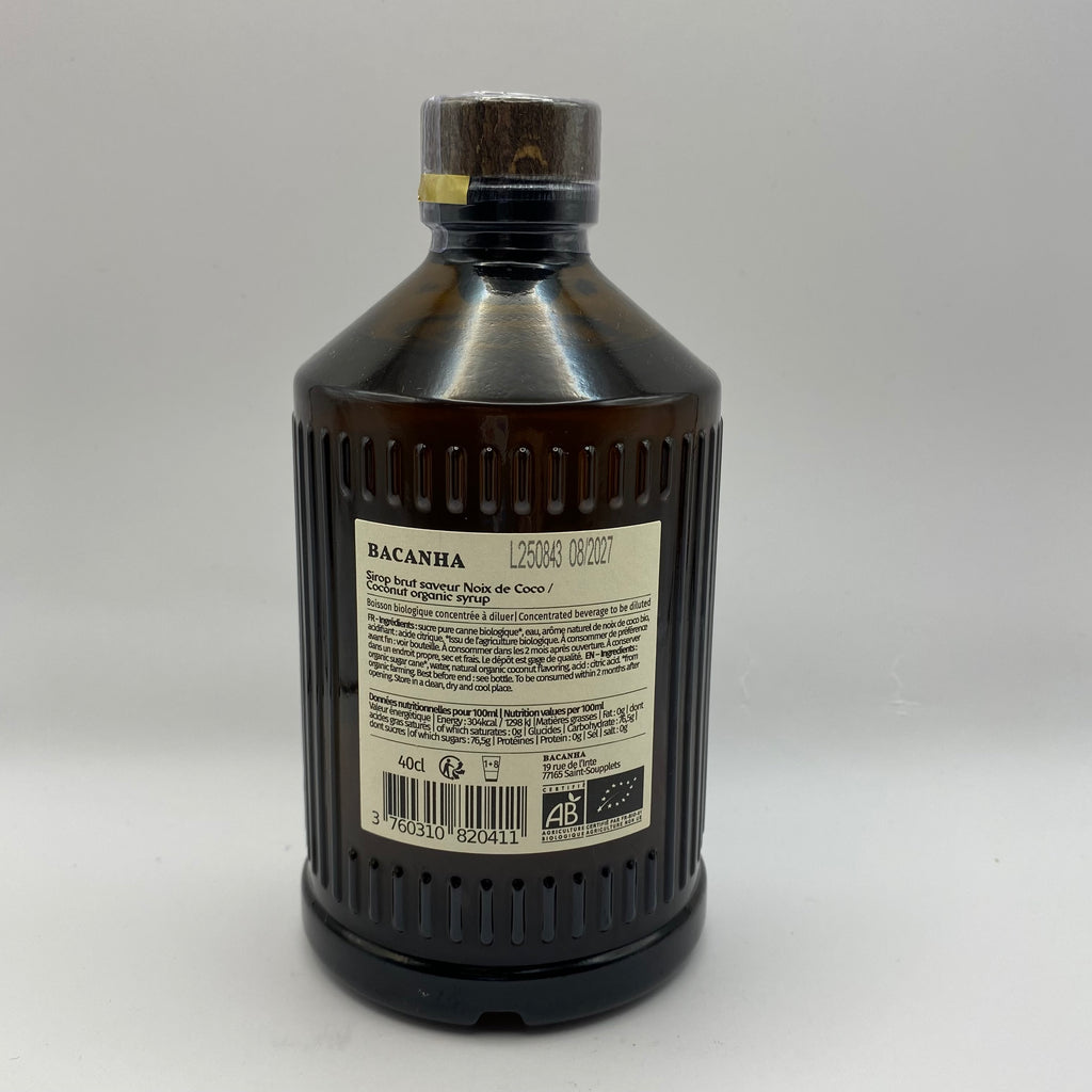 Bacanha Sirop, Noix de Coco